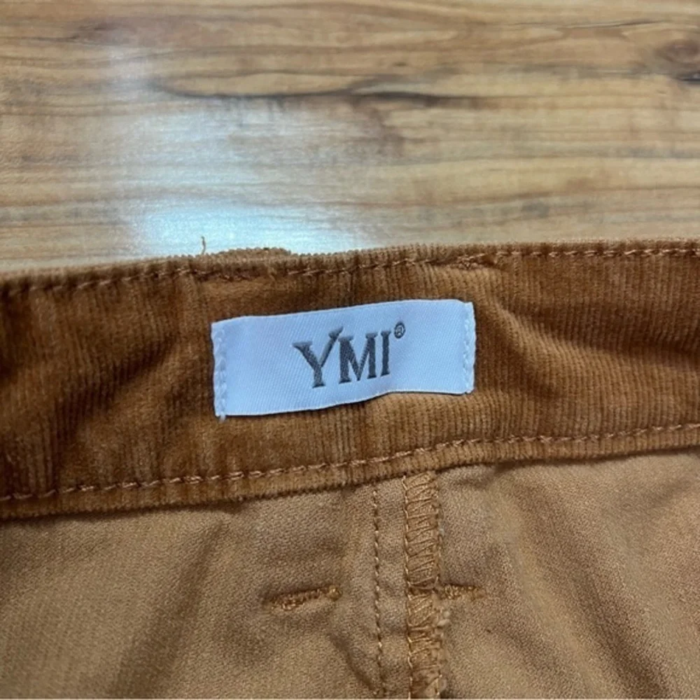 YMI Jeans Brown Corduroy Button Front Mini Skirt Juniors Size‎ 9/29